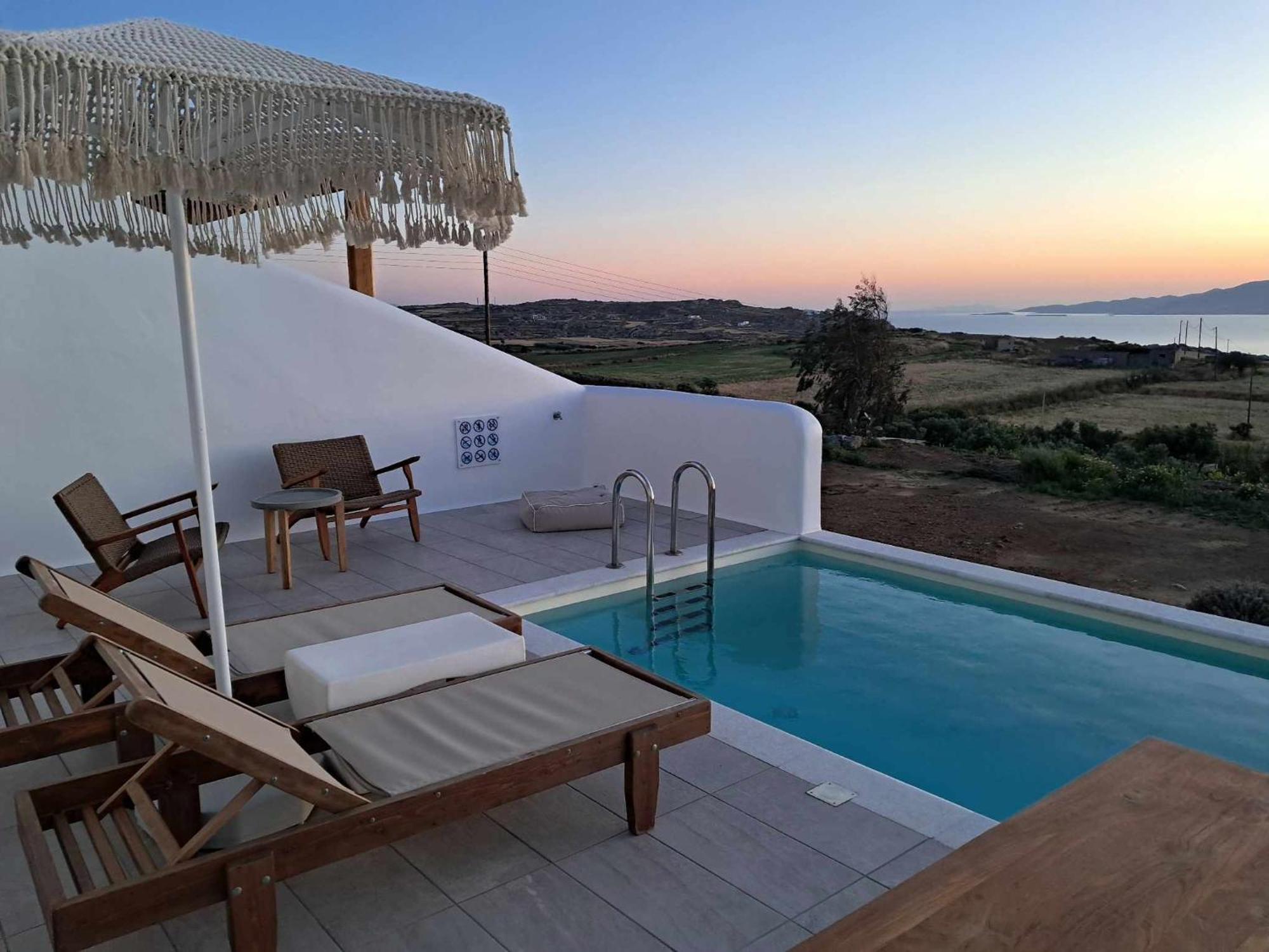 Ariadne'S Crown Luxury Suites With Private Pool Vivlos Екстер'єр фото
