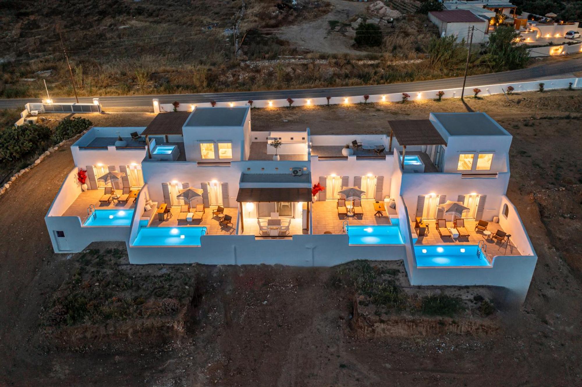 Ariadne'S Crown Luxury Suites With Private Pool Vivlos Екстер'єр фото