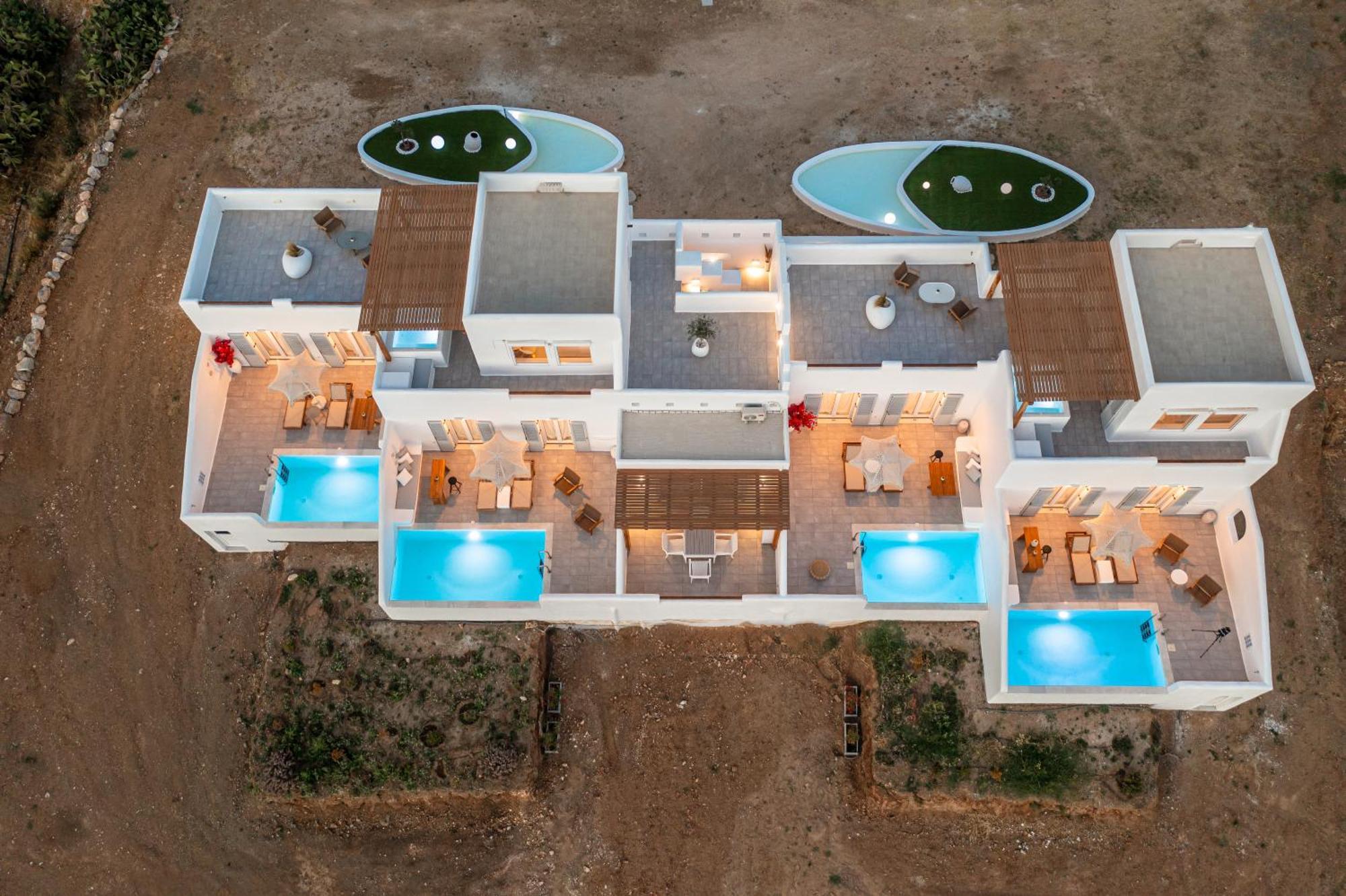 Ariadne'S Crown Luxury Suites With Private Pool Vivlos Екстер'єр фото